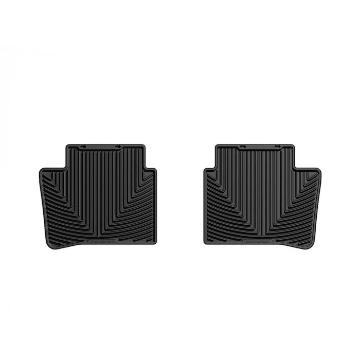 Weathertech® - All-Weather 2nd Row Black Floor Mats for Sedan (4 Door) Models