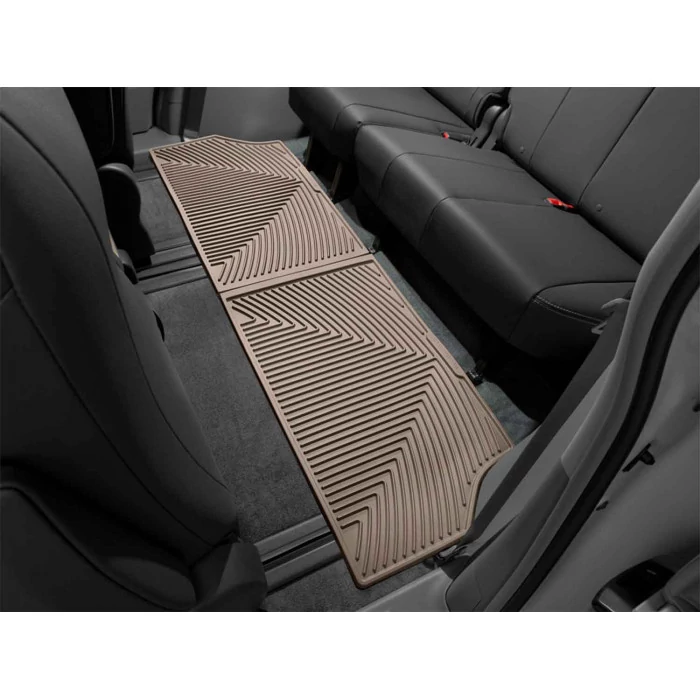Weathertech® - All-Weather 3rd Row Tan Floor Mats for Models with 8 Passenger Seating
