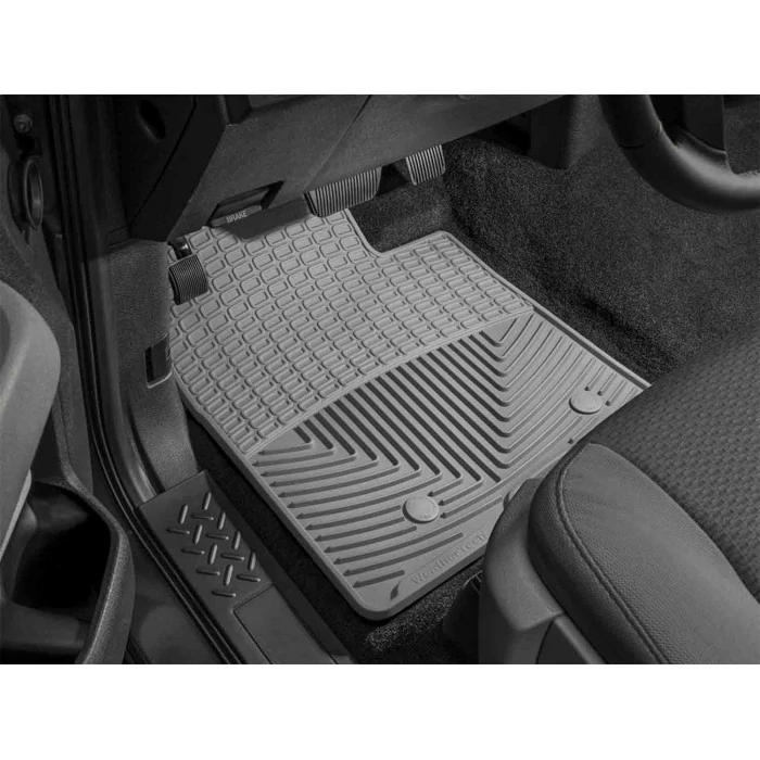 Weathertech® - All-Weather 1st Row Gray Floor Mats for Coupe (2 Door)/Sedan (4 Door) Models