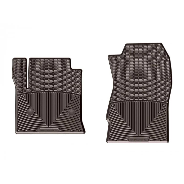Weathertech® - All-Weather 1st Row Cocoa Floor Mats for Crew Cab/Extended Cab Models