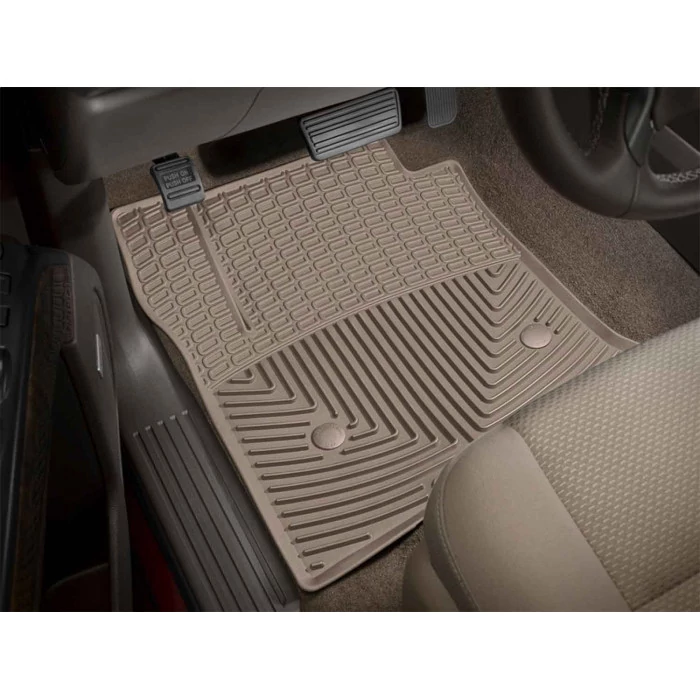 Weathertech® - All-Weather 1st Row Tan Floor Mats for Crew Cab/Extended Cab Models