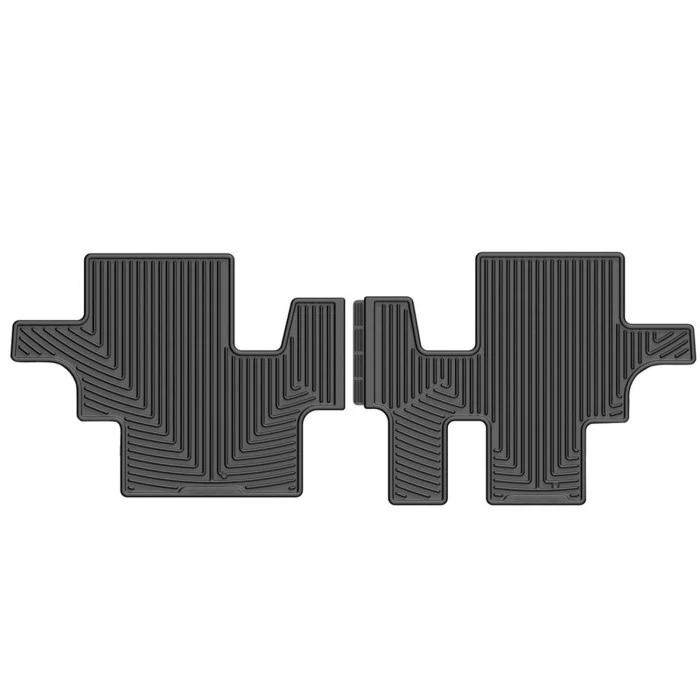 Weathertech® - All-Weather 2nd Row Black Floor Mats, Trim Required for SWB Models