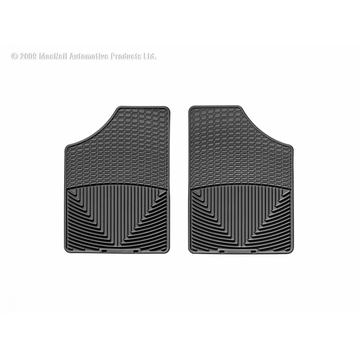 Weathertech® - All-Weather 1st Row Black Floor Mats for Extended Cab/Regular Cab/Crew Cab/Station Wagon Models