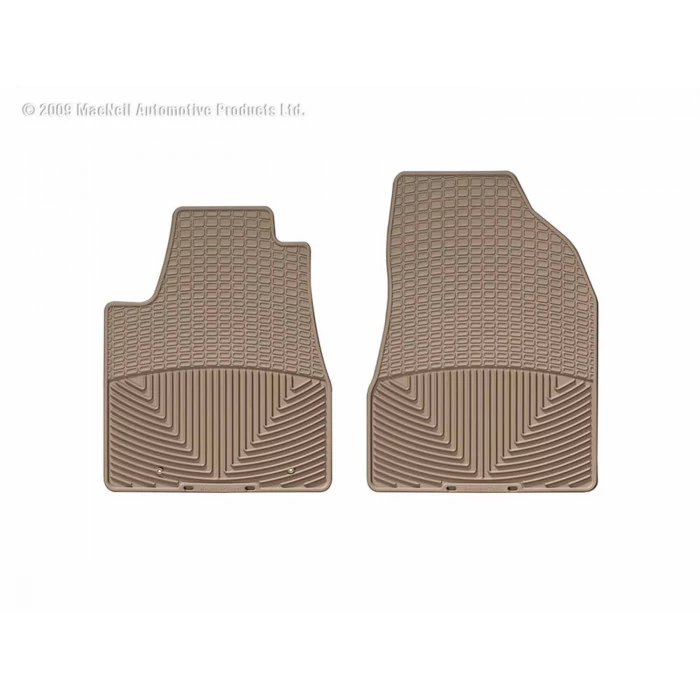 Weathertech® - All-Weather 1st Row Tan Floor Mats for Crew Cab/Extended Cab/Regular Cab Models