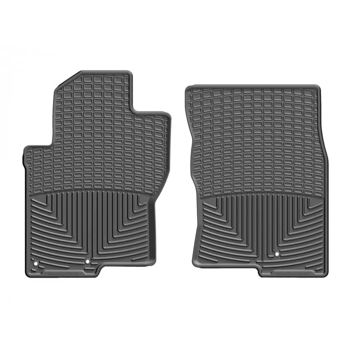 Weathertech® - All-Weather 1st Row Black Floor Mats for Extended Cab/Crew Cab Models
