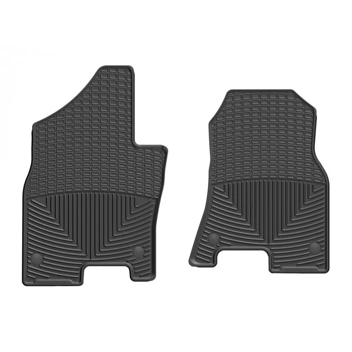 Weathertech® - All-Weather 1st Row Black Floor Mats for Crew Cab Models