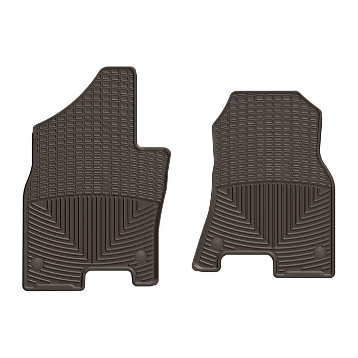 Weathertech® - All-Weather 1st Row Cocoa Floor Mats for Crew Cab Models