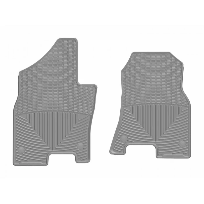 Weathertech® - All-Weather 1st Row Gray Floor Mats for Crew Cab Models