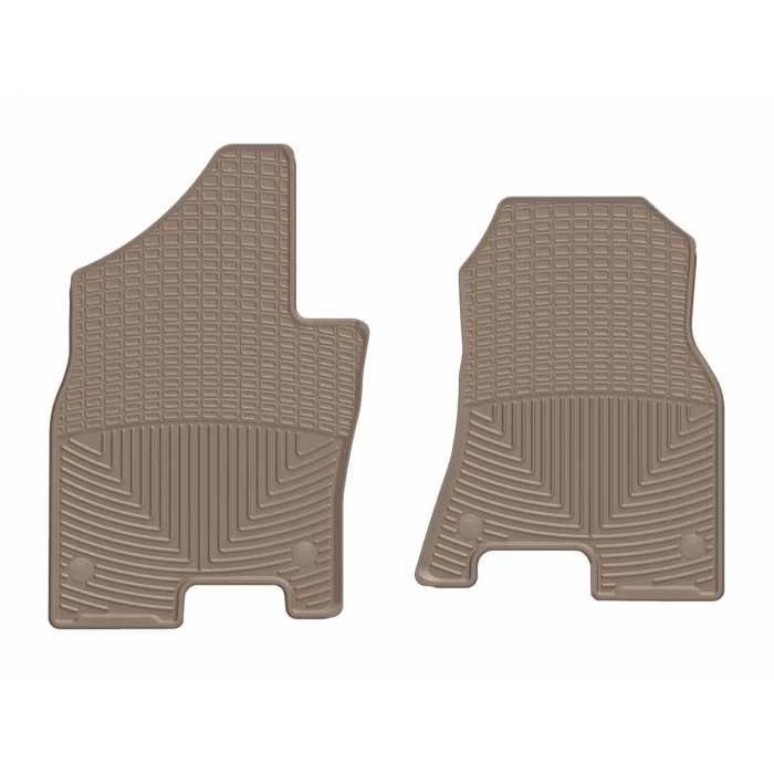 Weathertech® - All-Weather 1st Row Tan Floor Mats for Crew Cab Models
