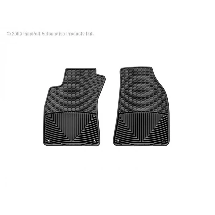 Weathertech® - All-Weather 1st Row Black Floor Mats for Sedan (4 Door) Models