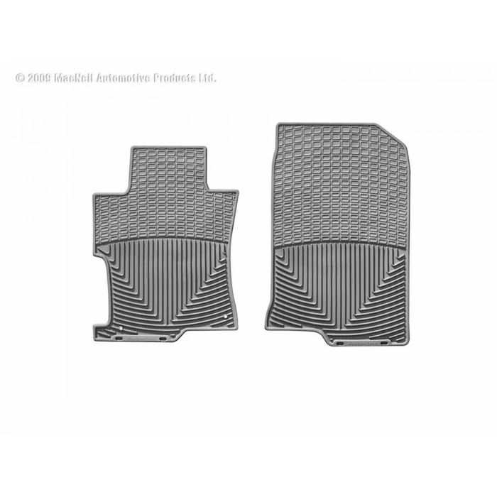 Weathertech® - All-Weather 1st Row Gray Floor Mats for Coupe (2 Door) Models