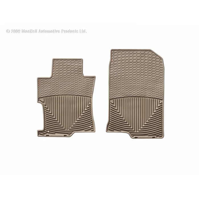 Weathertech® - All-Weather 1st Row Tan Floor Mats for Coupe (2 Door) Models