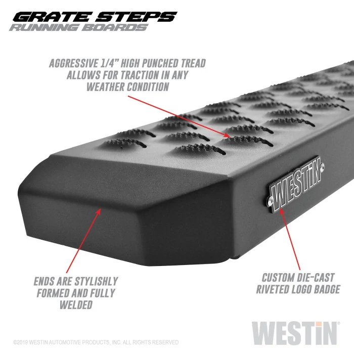 Westin® - Grate Steps Running Boards