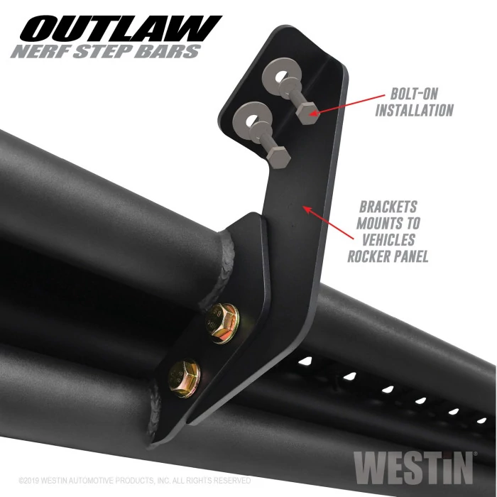 Westin® - Outlaw Nerf Step Bars