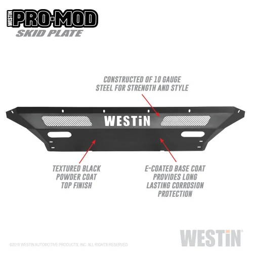 Westin® - Pro-Mod Skid Plate