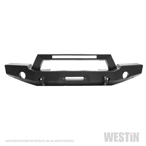 Westin® - WJ2 Full Width Front Bumper with LED Light Bar Mount