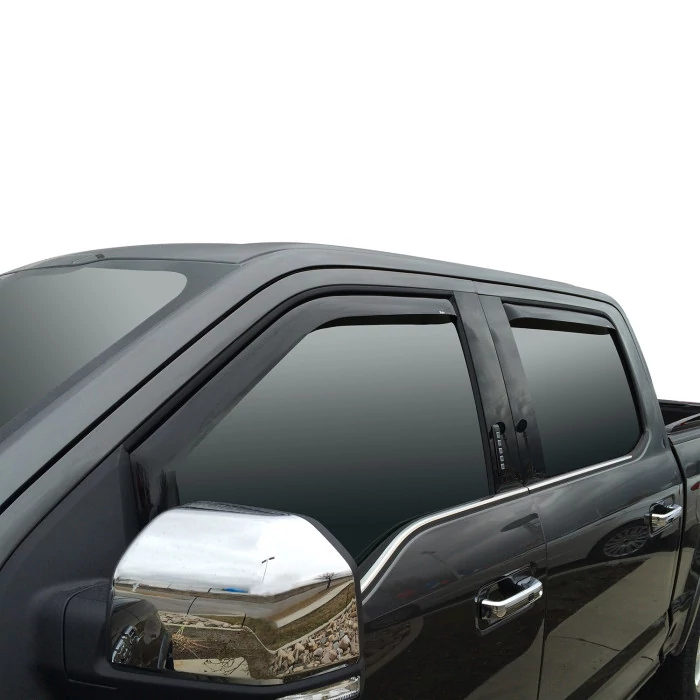 Westin® - In-Channel Wind Deflector For Super Crew Cab