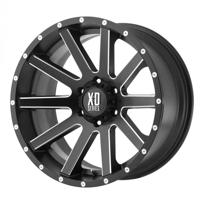 Xd Series - Grenade Gloss Black (20" X 10" ,Offset : -24 ,Bolt Pattern : 5" X 114.30" ,Hub Bore : 78.30Mm)