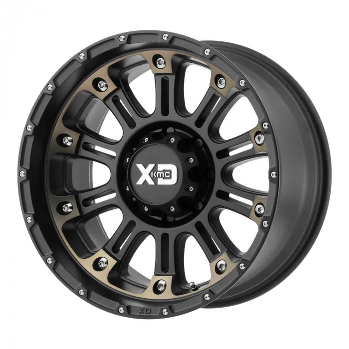 Xd Series - Chopstix Gloss Black Milled (20" X 10" ,Offset : -24 ,Bolt Pattern : 5" X 114.30" ,Hub Bore : 72.60Mm)