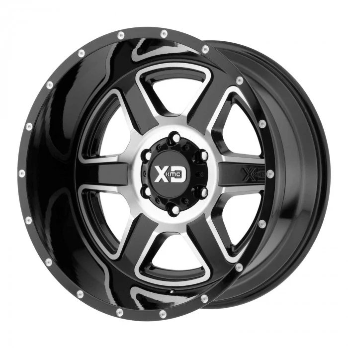 XD Series® - FUSION Satin Black (20" X 9" ,Offset : -12 ,Bolt Pattern : 5" X 114.30" ,Hub Bore : 87.10mm)