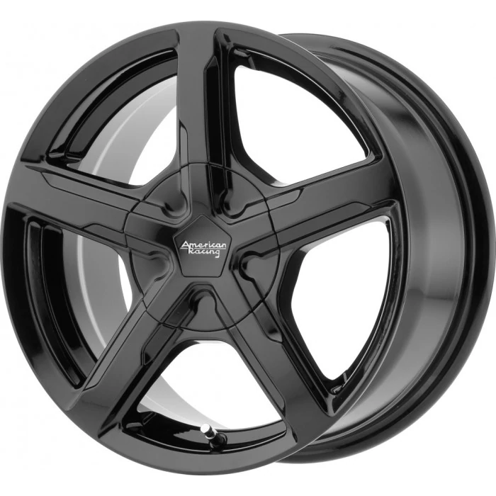 American Racing® - Trigger Gloss Black (16" X 7" ,Offset : 40 ,Bolt Pattern : 5" X 100" ,Hub Bore : 72.60Mm)