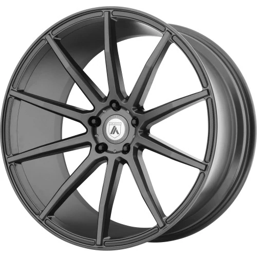 Asanti Wheels® - ABL-20 ARIES Matte Graphite (20"x10", Offset: 25 mm, Bolt Pattern: Blank, Hub Bore: 72.56 mm)