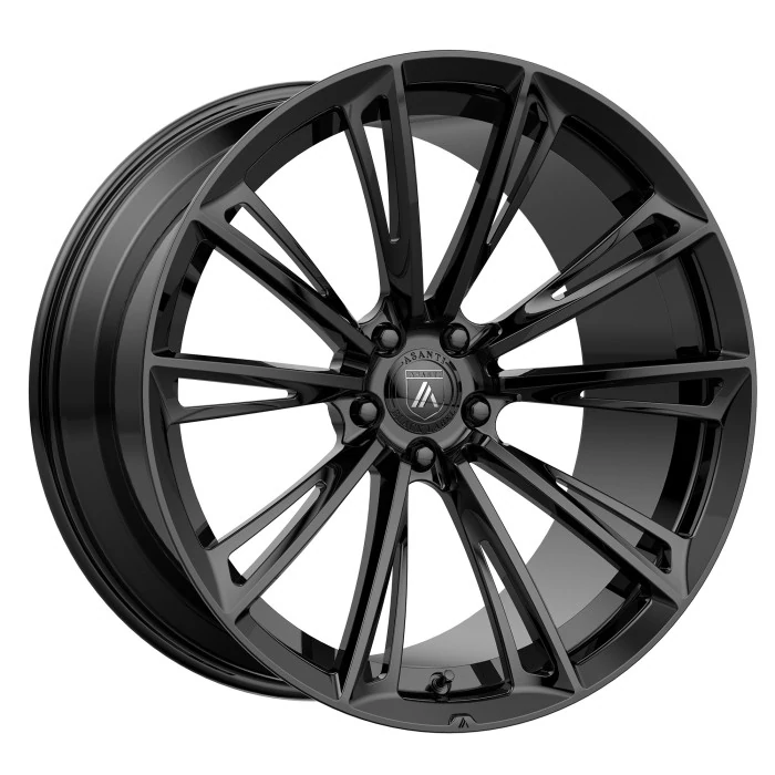 Asanti Wheels® - ABL-30 CORONA 5 TRUCK Gloss Black (22"x10.5", Offset: 35 mm, Bolt Pattern: 5x120.65, Hub Bore: 74.1 mm)