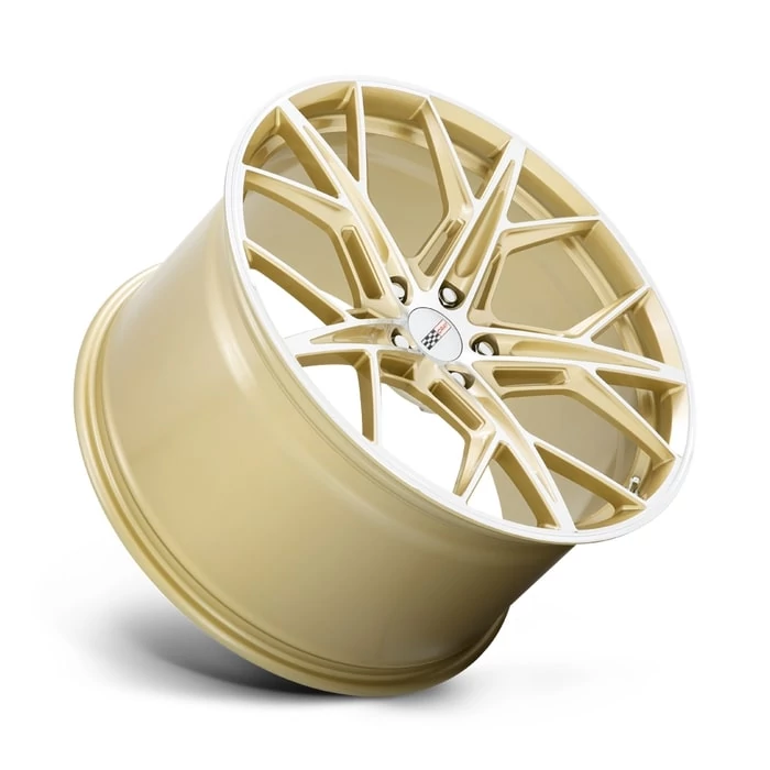 Cray® - HAMMERHEAD Gloss Gold with Mirror Cut Face (20"x9", Offset: 38 mm, Bolt Pattern: 5x120.65, Hub Bore: 67.06 mm)