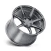 Cray® - ISURUS Gunmetal with Brushed Face (20"x10", Offset: 37 mm, Bolt Pattern: 5x120.65, Hub Bore: 70.3 mm)