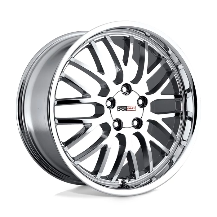 Cray® - MANTA Chrome (18"x10.5", Offset: 65 mm, Bolt Pattern: 5x120.65, Hub Bore: 70.3 mm)