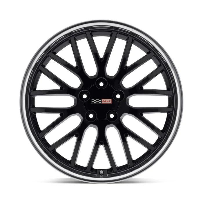 Cray® - MANTA Gloss Black with Mirror Cut Lip (20"x10.5", Offset: 65 mm, Bolt Pattern: 5x120.65, Hub Bore: 70.3 mm)