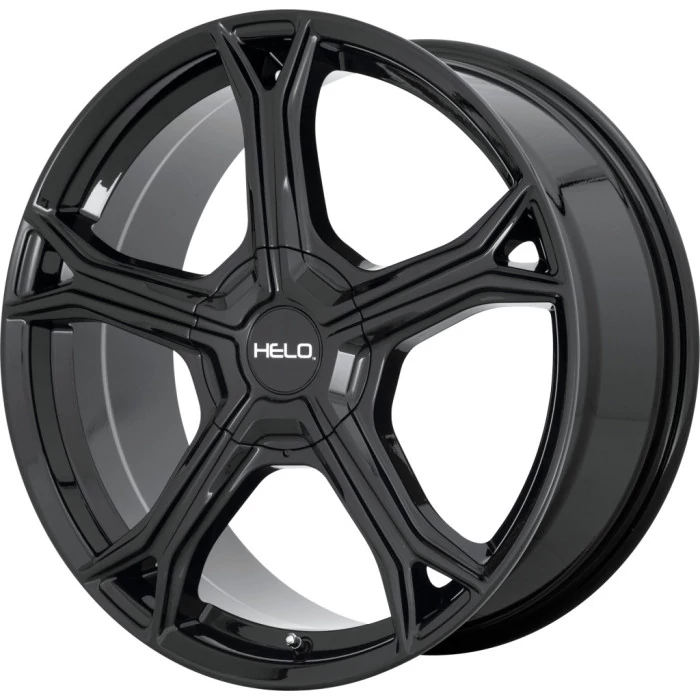 Helo Wheels® - HE915 Gloss Black (22"x8.5", Offset: 40 mm, Bolt Pattern: 5x114.3/127, Hub Bore: 72.56 mm)