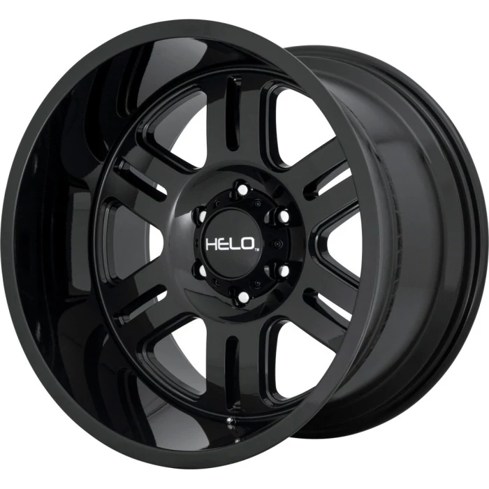 Helo Wheels® - HE916 Gloss Black (20"x10", Offset: -18 mm, Bolt Pattern: 6x135, Hub Bore: 87.1 mm)