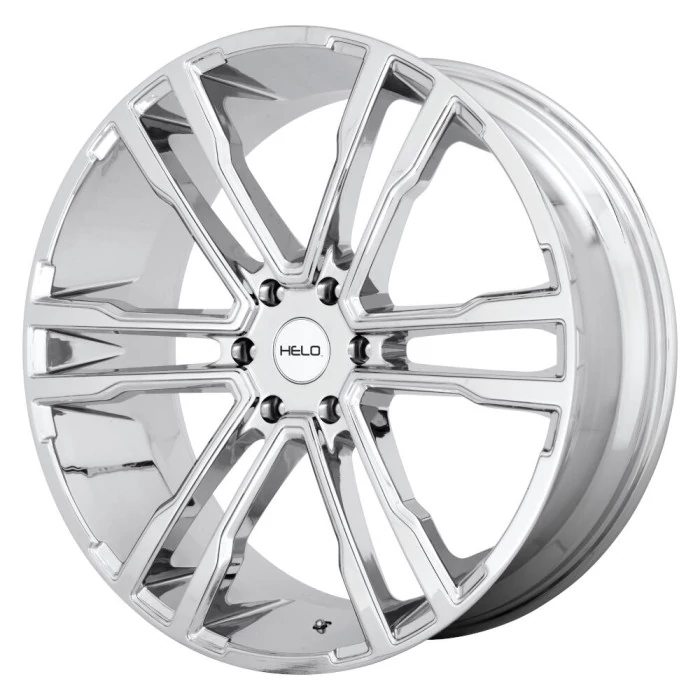 Helo Wheels® - HE918 Chrome (24"x9.5", Offset: 15 mm, Bolt Pattern: 6x139.7, Hub Bore: 106.1 mm)