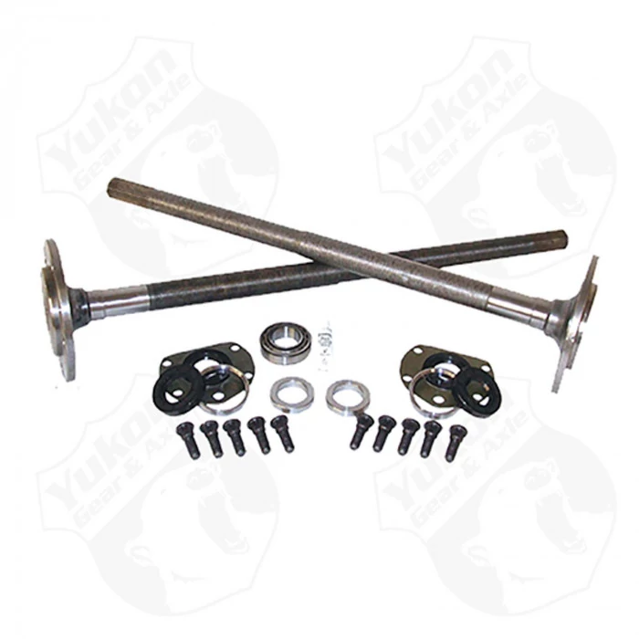 Yukon Gear & Axle® - One Piece Long Axles For 82-86 Model 20 CJ7 And CJ8 With Bearings And 29 Splines Kit