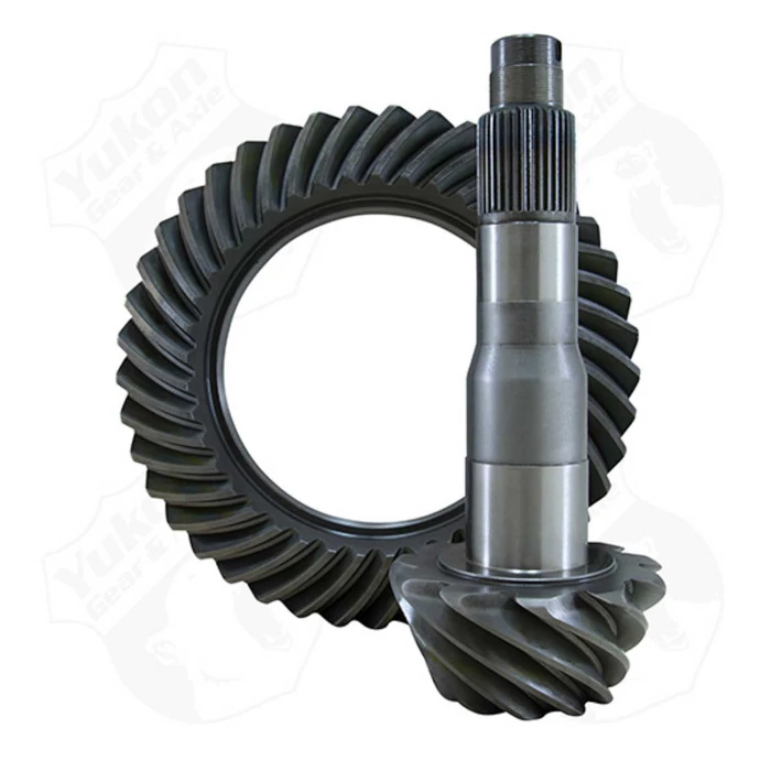 Yukon Gear & Axle® - High Performance Yukon Ring And Pinion Gear Set For 11 And Up Ford 10.5" In A 3.55 Ratio