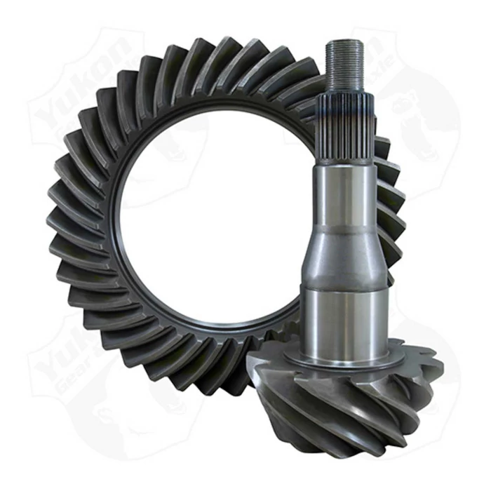 Yukon Gear & Axle® - High Performance Yukon Ring And Pinion Gear Set For 11 And Up Ford 9.75" In A 3.55 Ratio