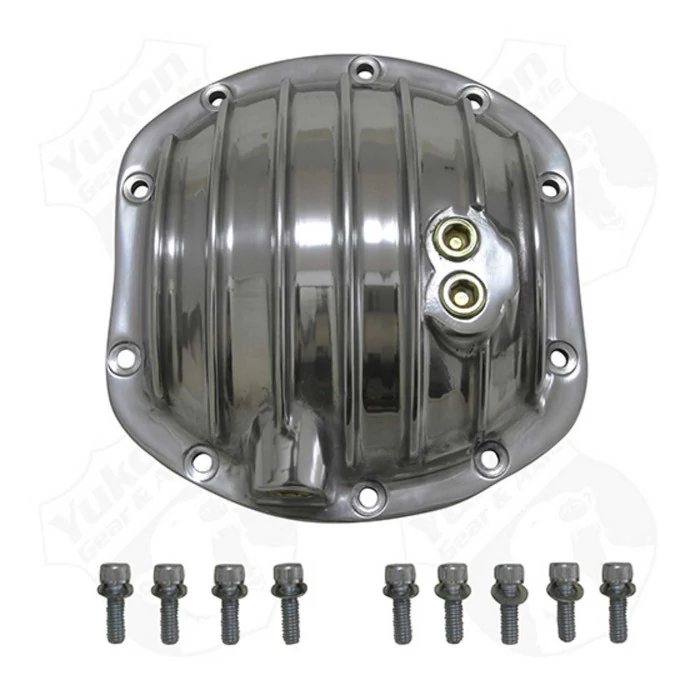 Yukon Gear & Axle® - Polished Aluminum Replacement Cover For Dana 30 Standard Rotation