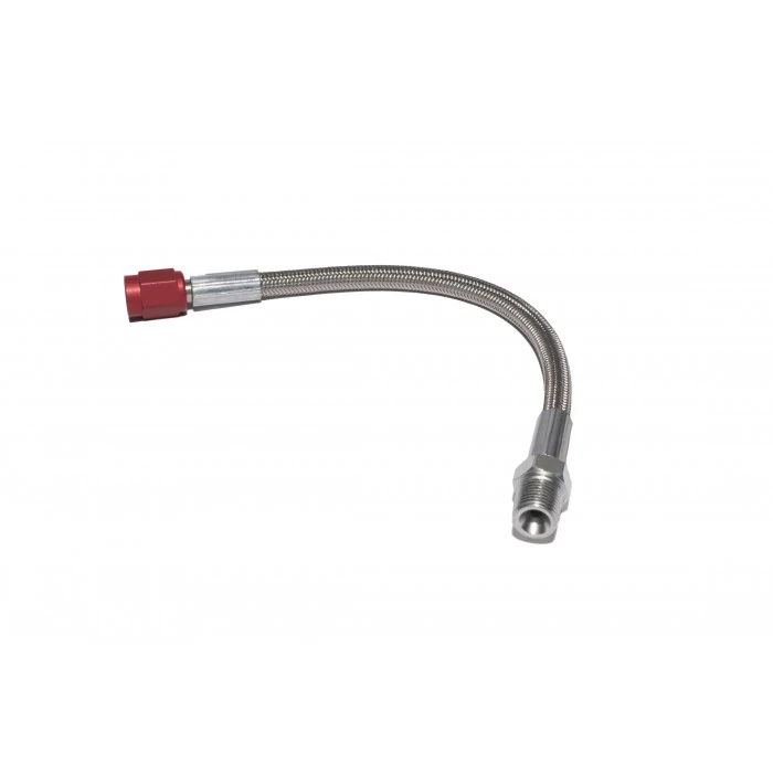 ZEX® - 7.5 in Long -3AN Braided Hose with Red Ends