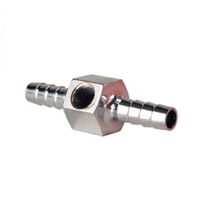 ZEX® - 3/8 in to 1/8 NPT to 3/8 in Fuel T-Fitting