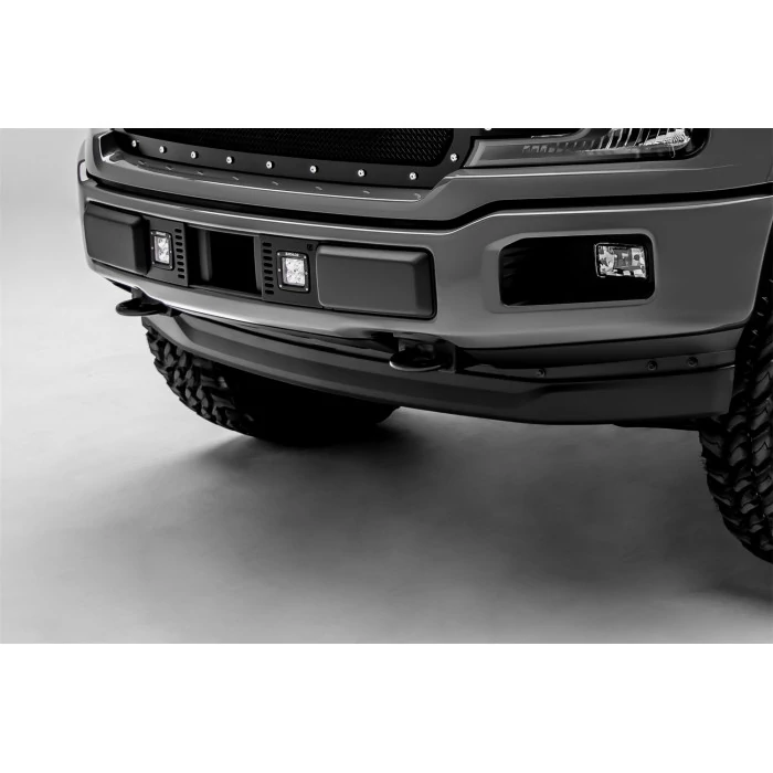 ZROADZ® - Front Bumper Center LED Kit with 3" LED Pod Lights and Universal Wiring Harness