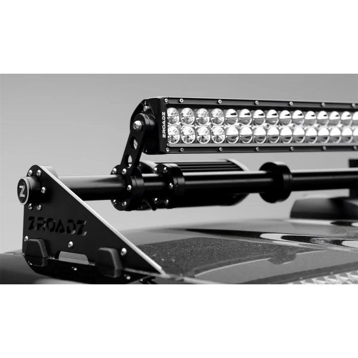 ZROADZ® - Modular Rack LED Light Bar Bracket, Adjustable, Mounts Up To Various Size LED Light Bars