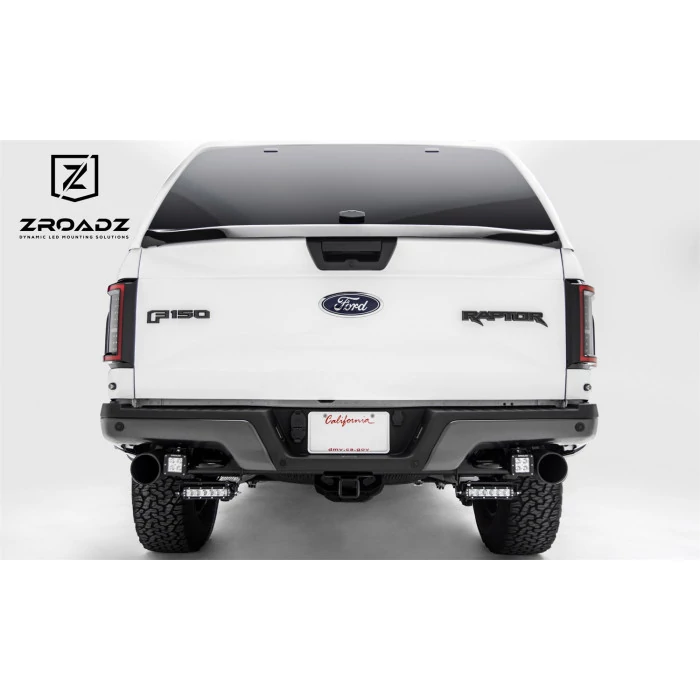 ZROADZ® - Rear Bumper LED Kit with 3" LED Pod Lights and Universal Wiring Harness